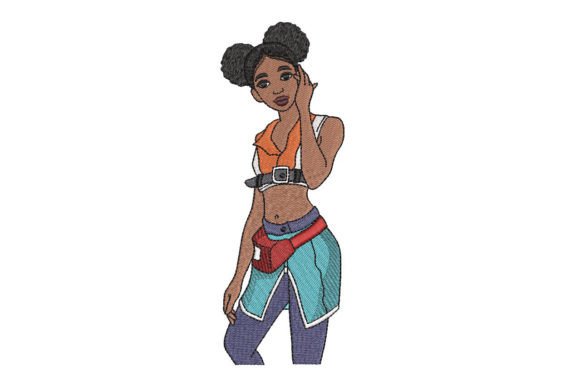 African Fitness Girl