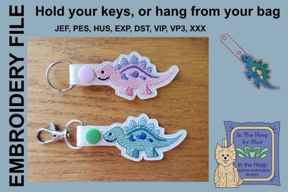 Decker Dinosaur Key Fob