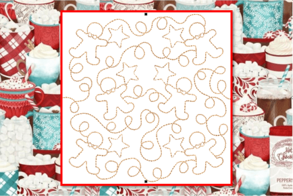 Gingerbread Quilt Block