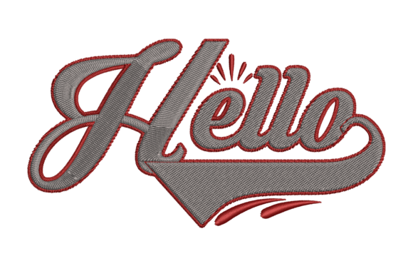 Hello Holiday Embroidery