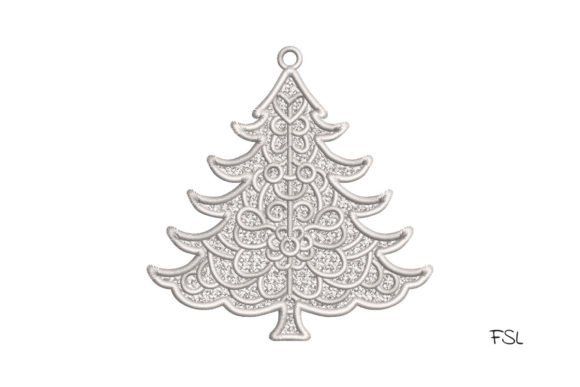 Lace Christmas Tree