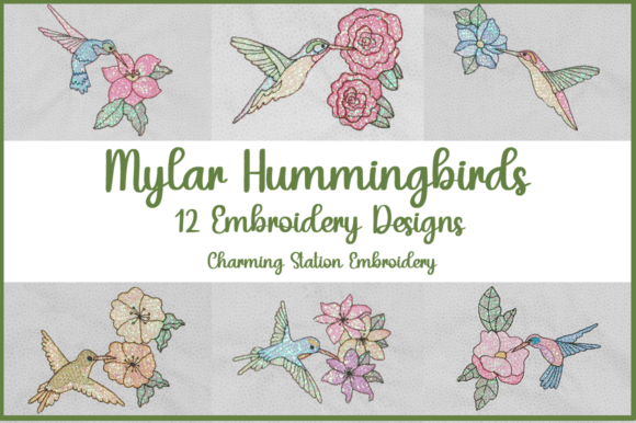 Mylar Hummingbirds