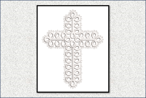 Tatted Cross