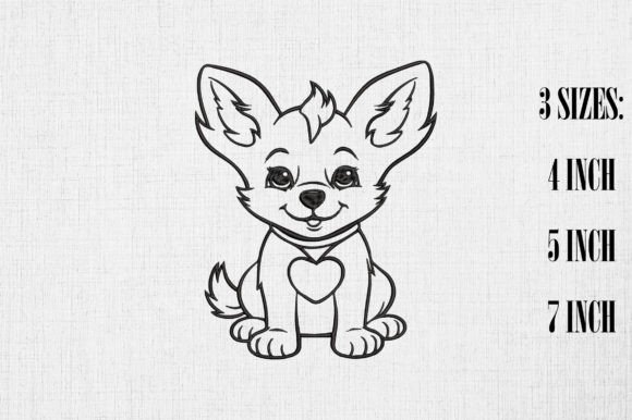 Valentine Pembroke Welsh Corgi Heart