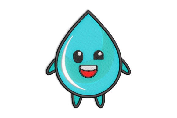 Water Drop Character